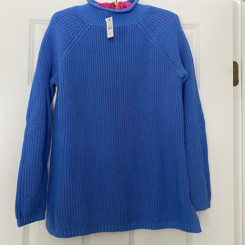 Talbots mock turtleneck sweater